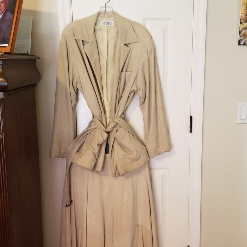 Calvin Klein western style suit